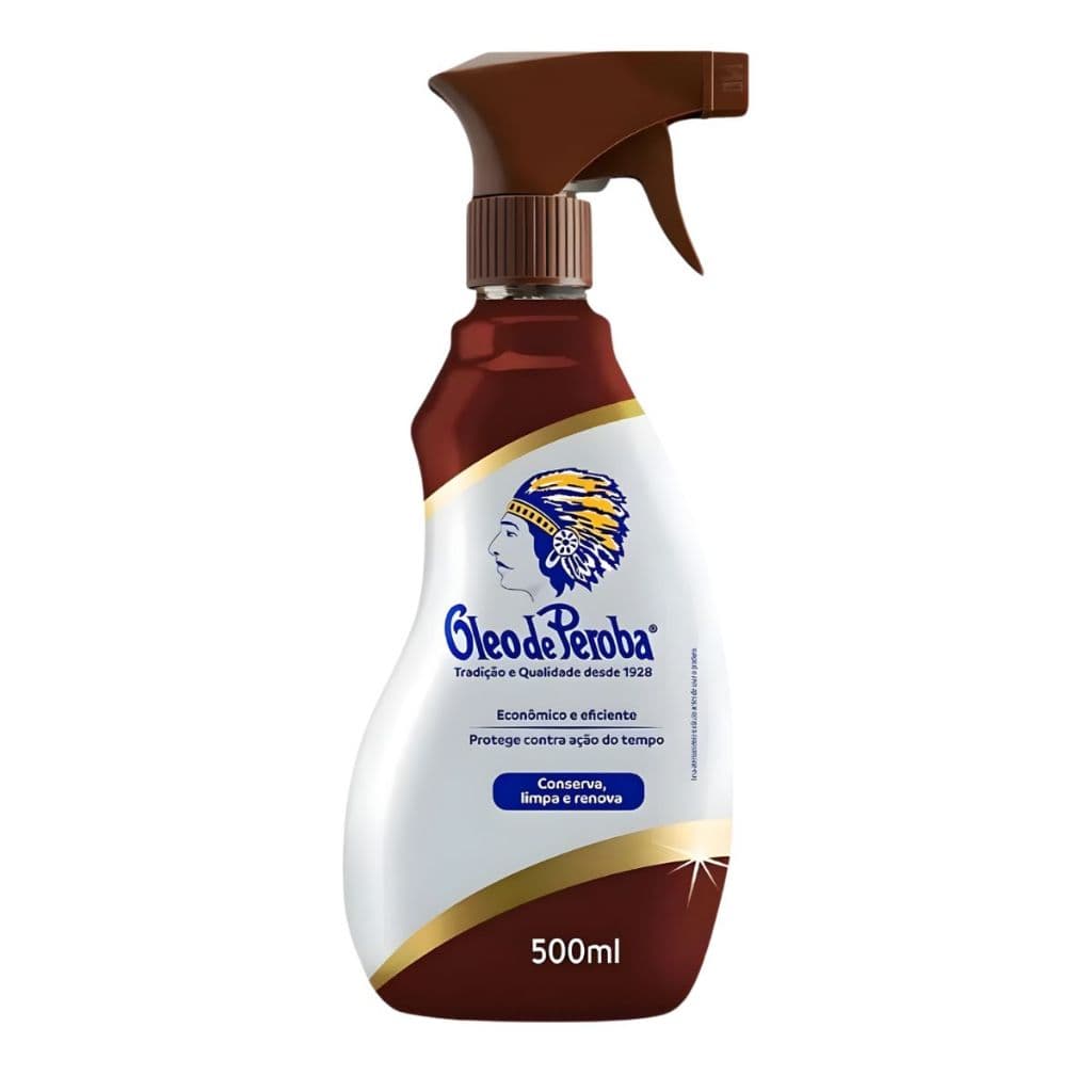 Óleo De Peroba Lustra Moveis Liquido Para Madeira Original Borrifador