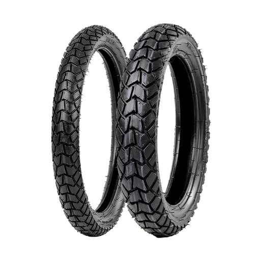 PAR PNEU 120/80-18 + 90/90-21 MAGGION VIPER TRASEIRO E DIANTEIRO XRE 300 MOTO TENERE 250 TORNADO