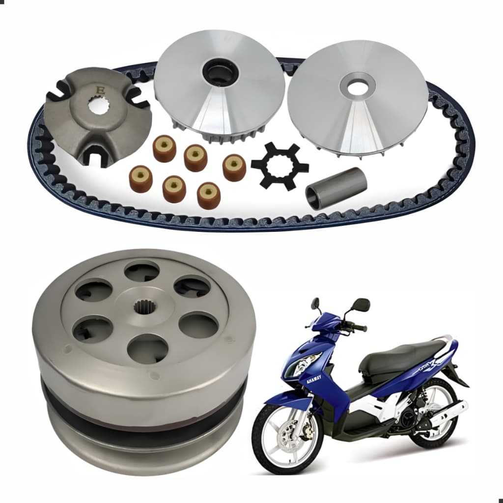 Kit Embreagem Completa Neo 115 Primária Secundária + Correia 2005 a 2014
