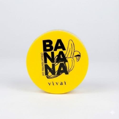 Pó de Banana Translucido Fixador Facial - Vivai