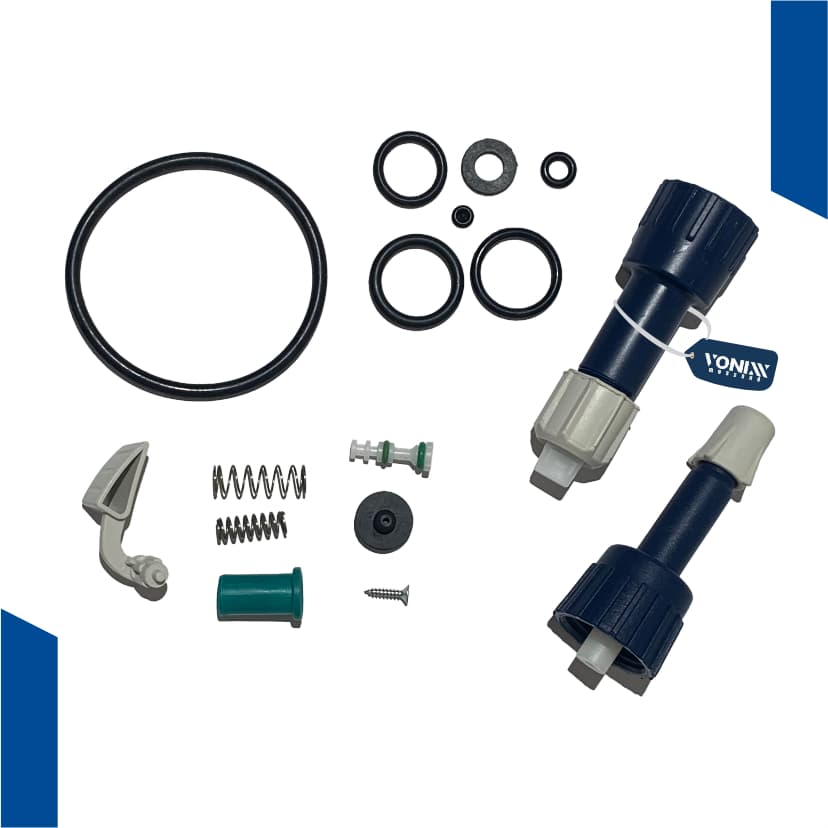 Kit de Manutenção e Reparo Completo para Pulverizador de Compressão Vonixx Filtro Bico Gerdaor de Espuma