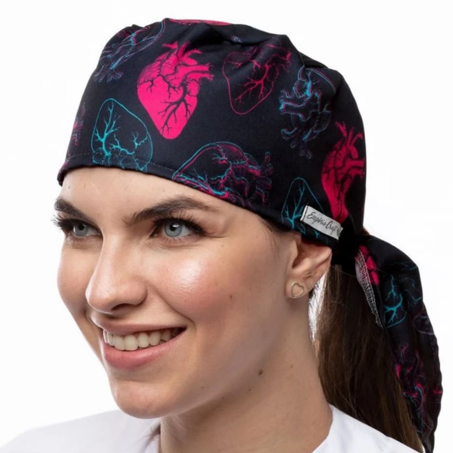 Gorro Cirúrgico Bandana Unissex Estampado Área da Saúde | Medicina, Enfermagem, Odontologia e Veterinária