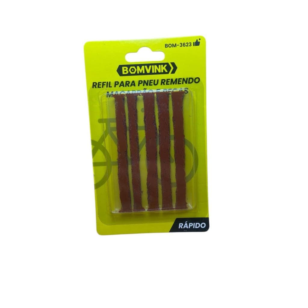Refil Para Pneu Remendo Macarrão 5 Peças