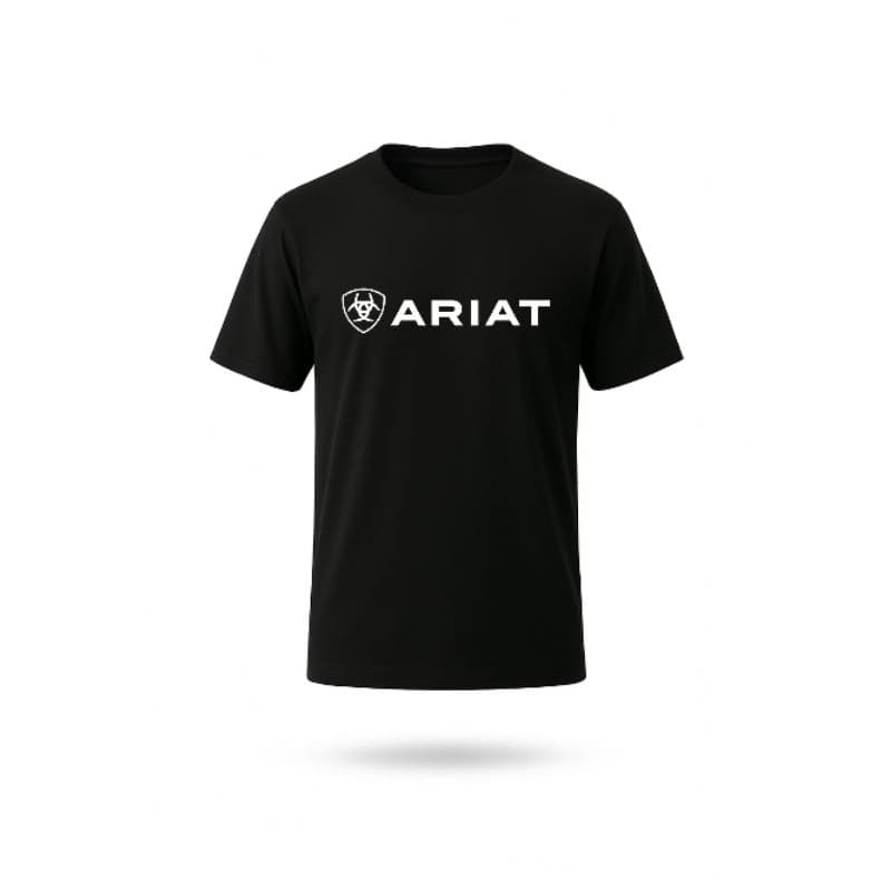 Camiseta country masculina estampada ariat