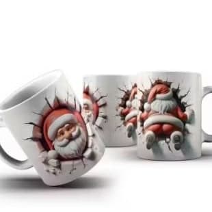 caneca Papai Noel