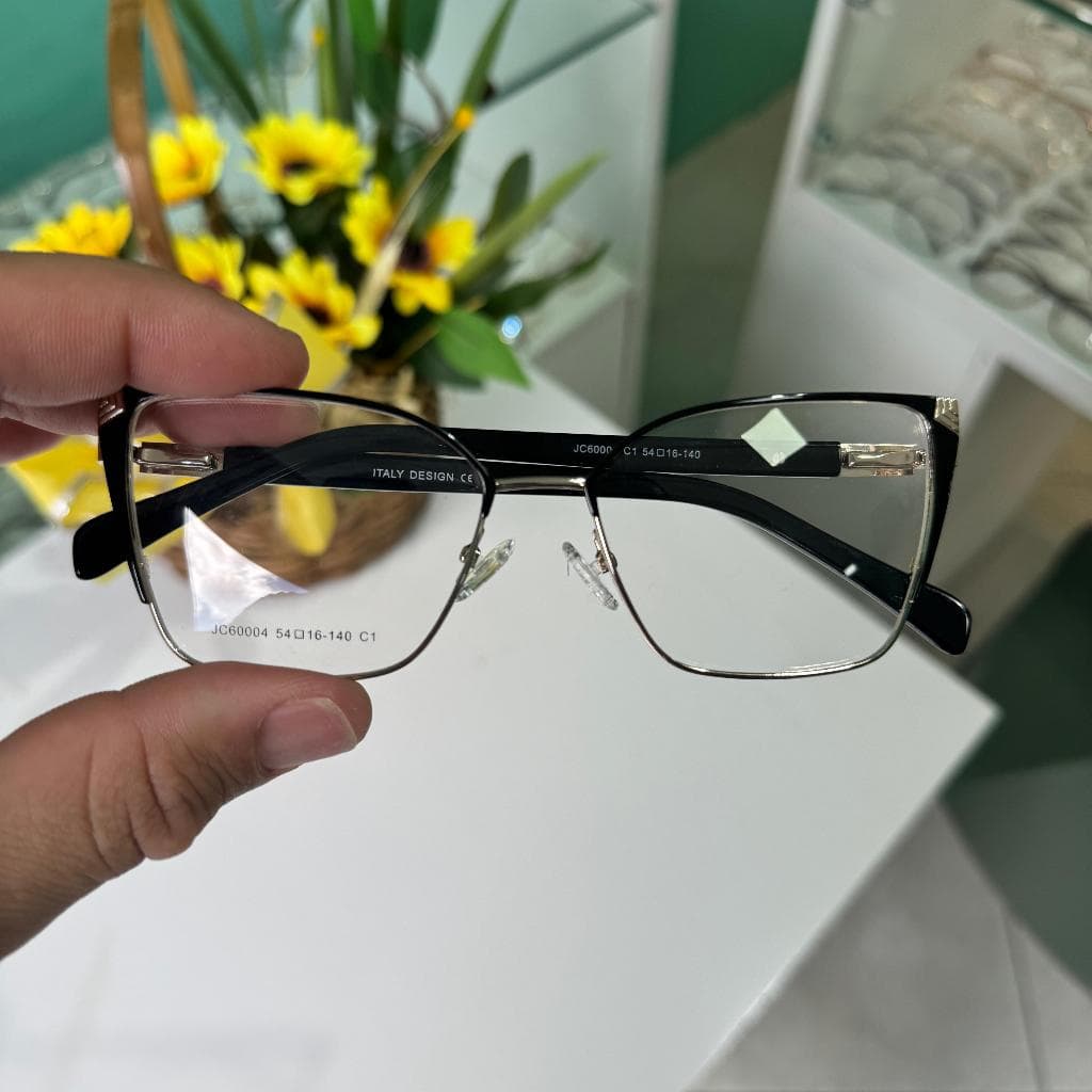 Armação Para Óculos de Grau Feminino Metal Modelo Julia 60004