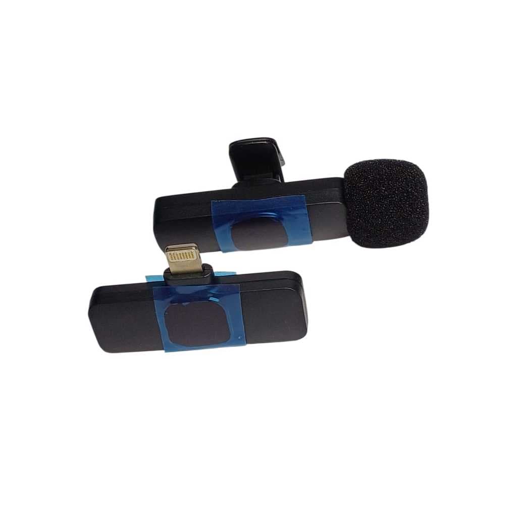 Microfone Sem Fio Duplo Lapela Profissional Para Iphone - K9