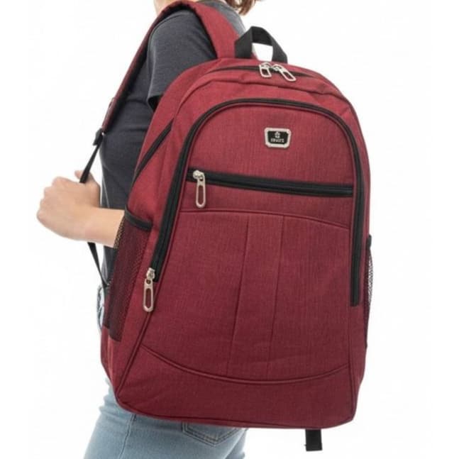 Mochila Casual Diversas Cores Escolar Trabalho Bolsa Elegante