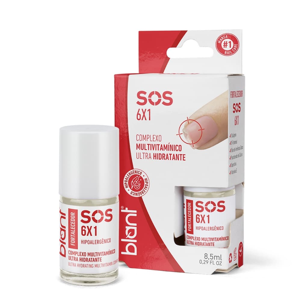 Base SOS Fortalecedora Com Ultra Hidratação e Tratamento Blant