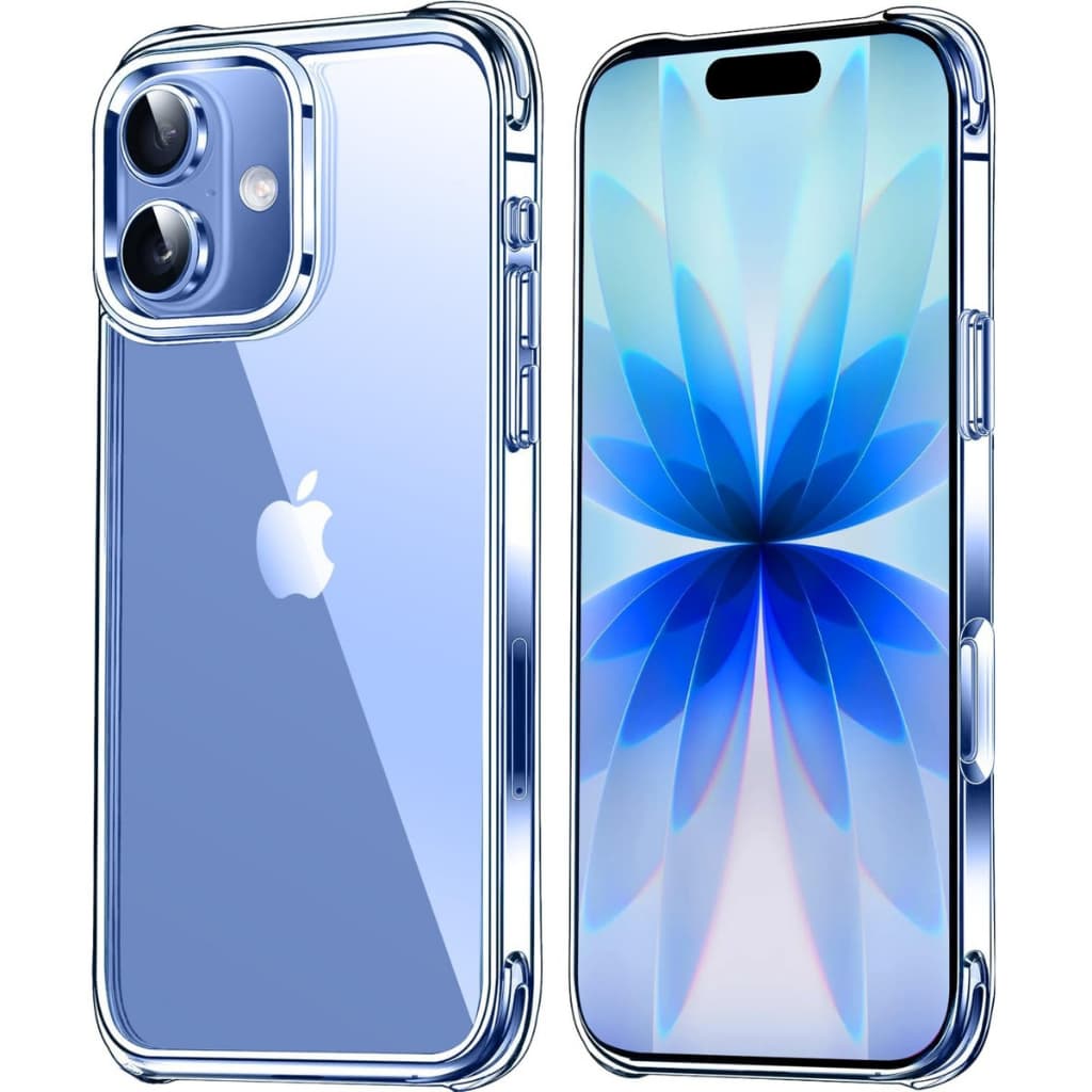 Capa iPhone 17 Capinha Case Transparente Anti Impacto com Bordas Protetoras Anti Shock