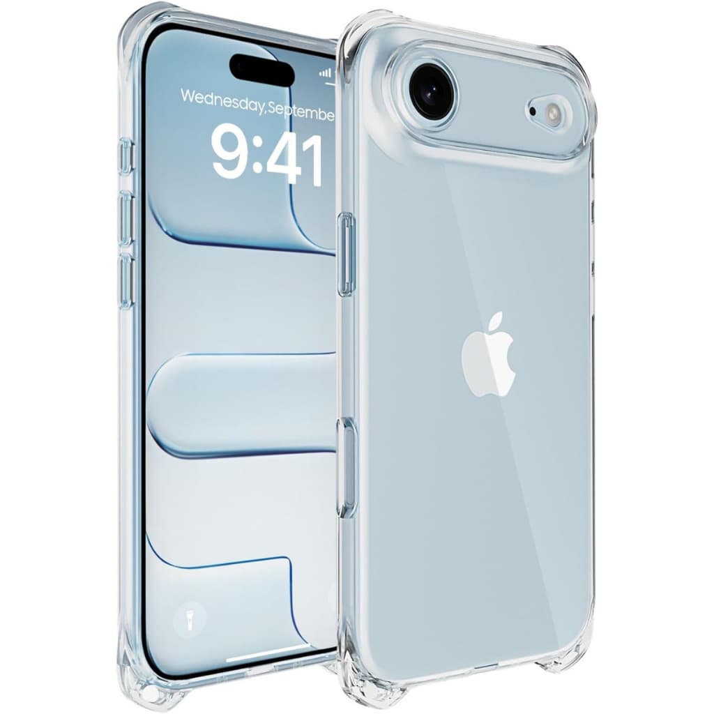Capa iPhone 17 Air Capinha Case Transparente Anti Impacto com Bordas Protetoras Anti Shock