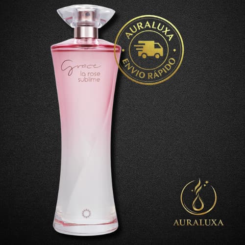 Perfume Feminino Grace La Rose Sublime 100ml Hinode | Deo Colônia ORIGINAL Lacrado | Elegante