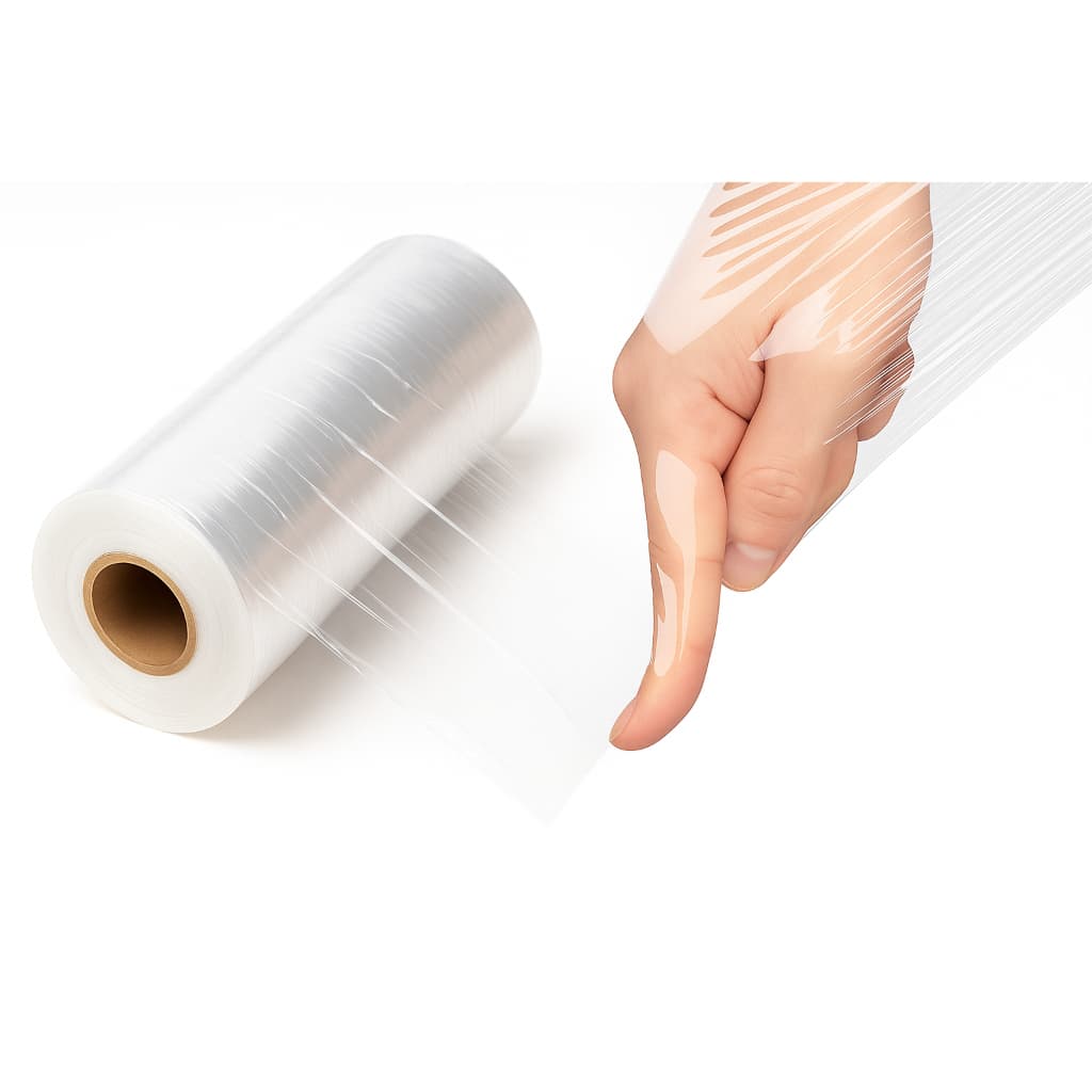 Plastico Stretch 150m x 25cm Esticavel Rolo embalar sabonete velas sabonetes produtos artesanais
