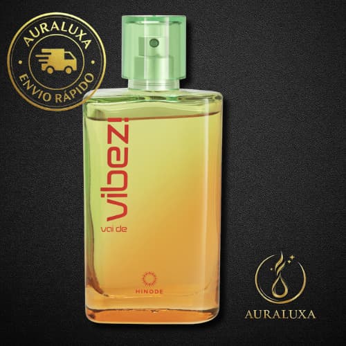 ULTIMAS UNIDADES | Perfume Masculino Vai De Vibez Hinode 75ml | Deo Colônia Moderno | Original Lacrado
