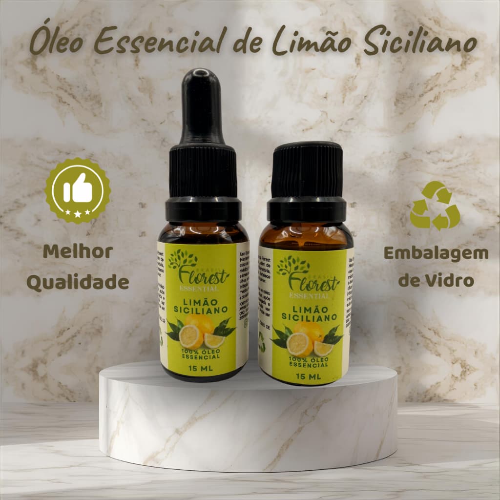 Óleo Essencial de Limão Siciliano Florest Brasil