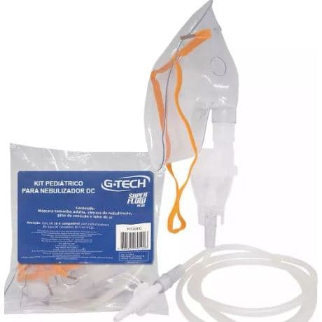 Kit Mascara Para Nebulizador Infantil E Adulto Inalação - GTech