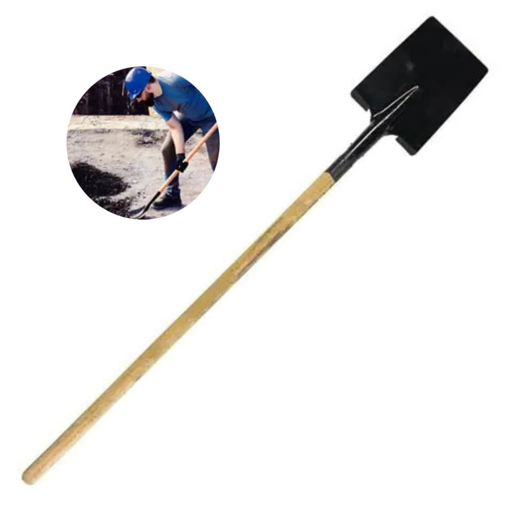 Pá Vanga Quadrada Com Cabo 120cm Minasul Metálica Reforçada - Promoção