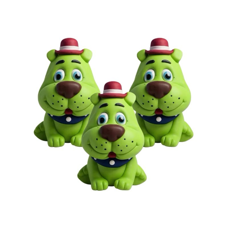 Brinquedo para Cachorro De Látex Com Apito Para Cachorro Pequeno e Grande Mordedor