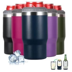 Copo Térmico Inox 420 ml com Tampa e Abridor – Conserva Temperatura por Horas