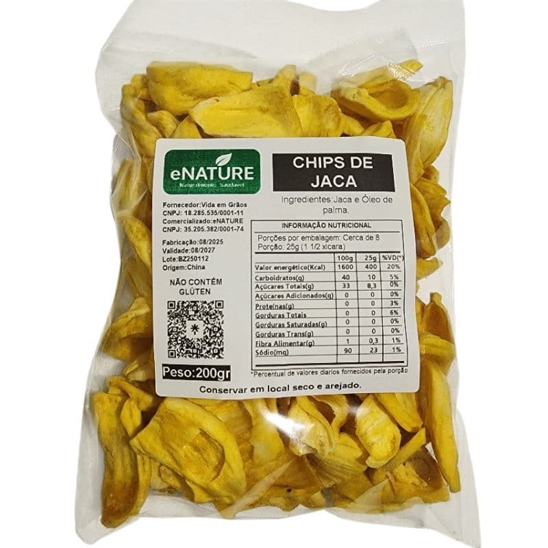 Chips de Jaca Premium – Fonte de Fibras SEM GLÚTEN