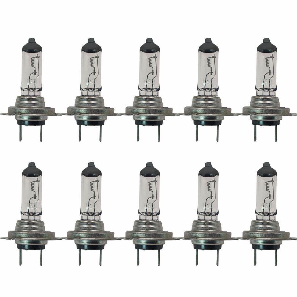 Kit 10 Lampadas Halogena Carro Atacado H7 12v 55w 4300k