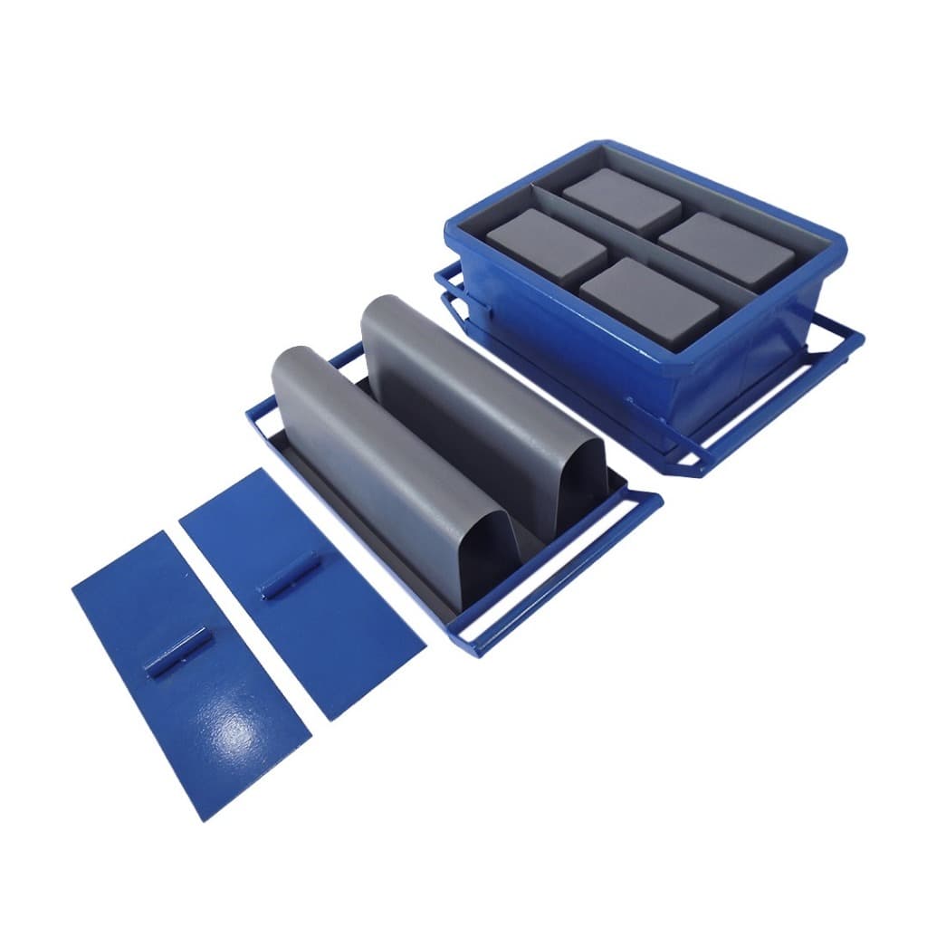 Kit formas para bloco e Canaleta de 14x19x39cm sem fundo VEDAÇÃO