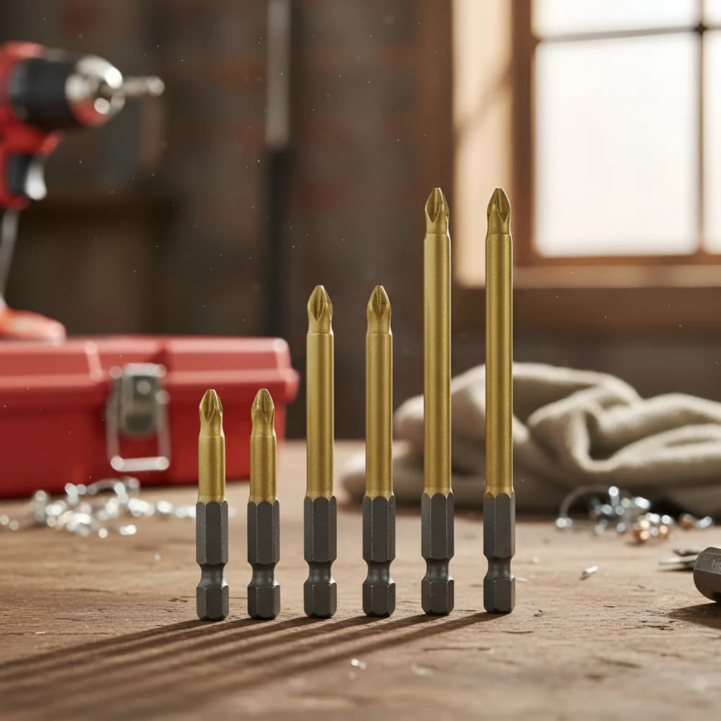 Conjunto Ponta Bits Ph2 50mm + 70mm + 90mm Kit 6 Peças Magnética Antiderrapante Mercantil E-commerce
