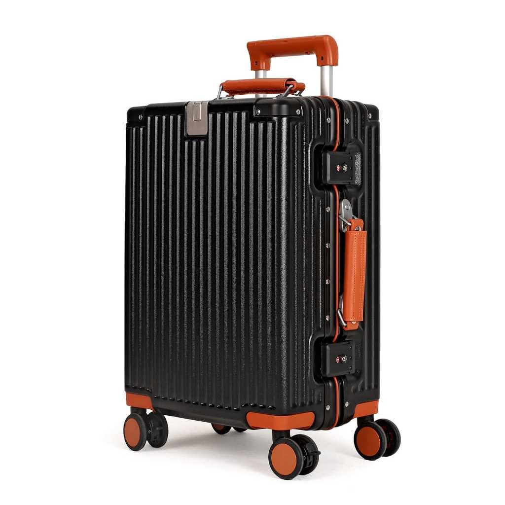 Mala de Viagem Pequena de Bordo 10 kg Policarbonato Capri Maloa Preto