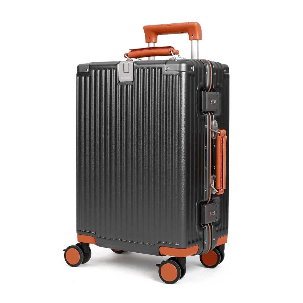 Mala de Viagem Pequena de Bordo 10 kg Policarbonato Capri Maloa Chumbo