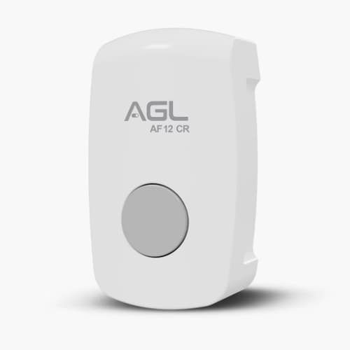 Acionador De Fechadura 12 Por Botão E Controle 433mhz Agl Cor Branco