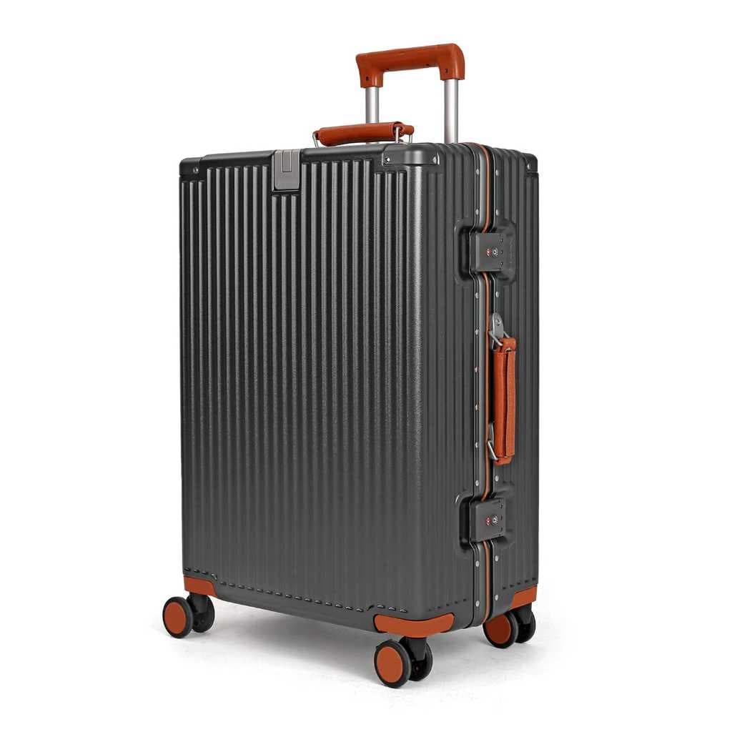 Mala de Viagem Média 23 kg Policarbonato Capri Maloa Chumbo