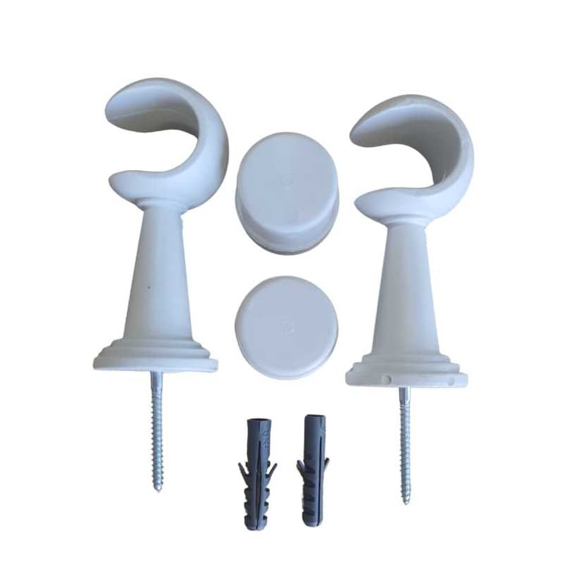 Kit Suportes Avulso 28mm( grosso) Com Bucha e Parafuso