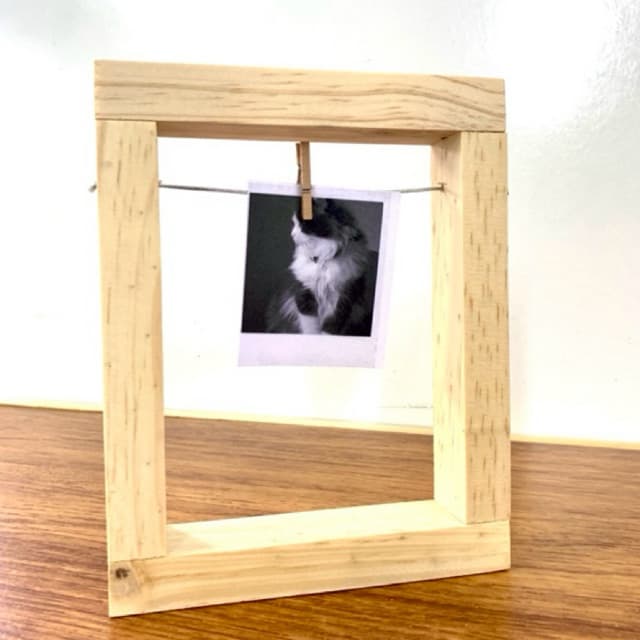 PORTA RETRATO ESTILO VARAL porta fotos crus vertical 12x16cm lembrancinha decoração dia das mães dia  casamento