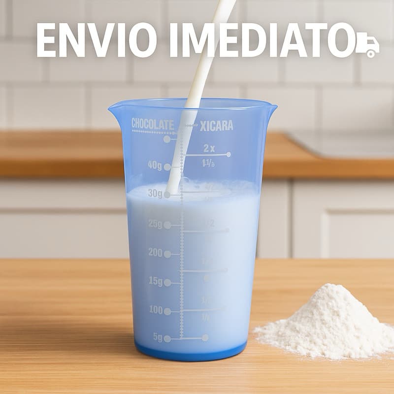 Copo Medidor De Receitas De Plástico 500Ml Copo Dosador Resistente
