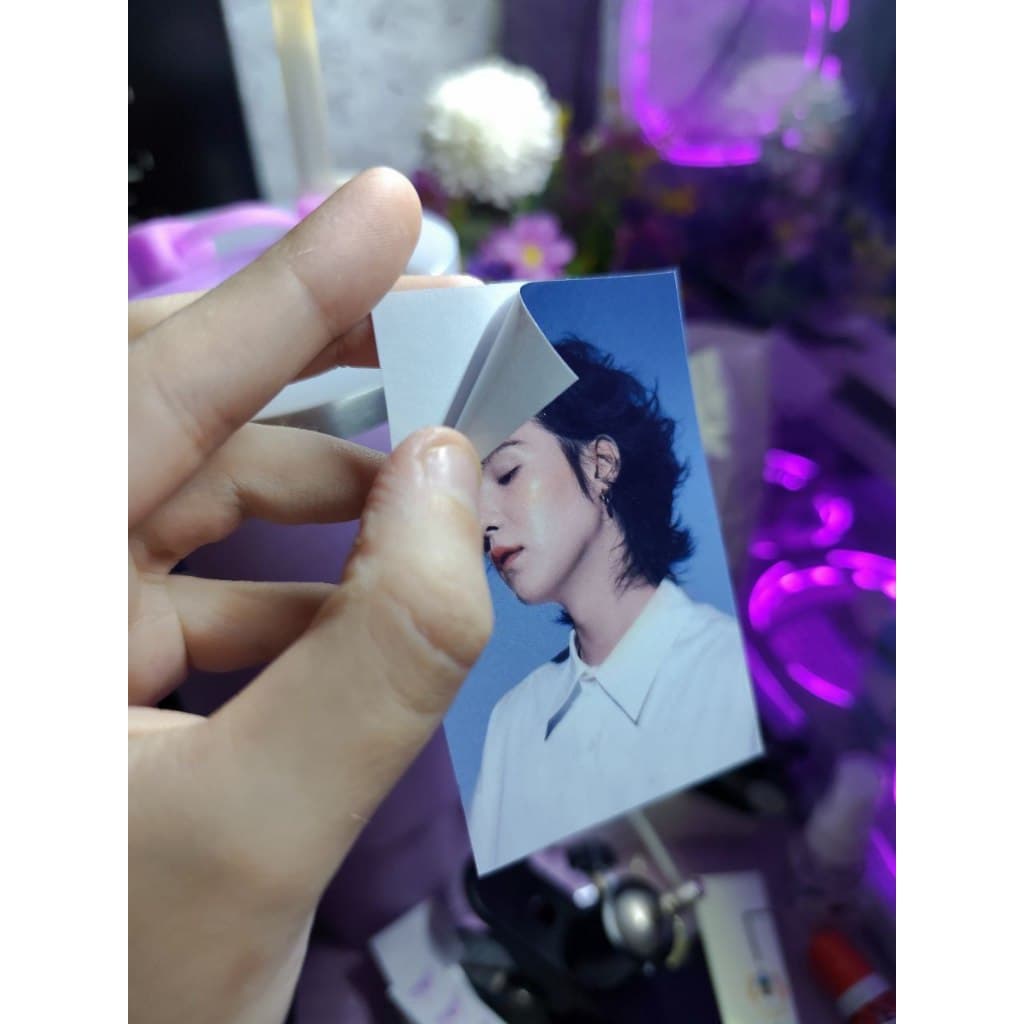 Photocard Adesivo Fanmade Personalizado — Kpop BTS Blackpink Stray Kids Enhypen TWICE NCT TXT