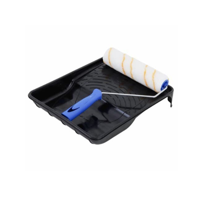 KIT PINTURA 23-CM ROLO LA SINTETICO, GARFO E BANDEJA PVC