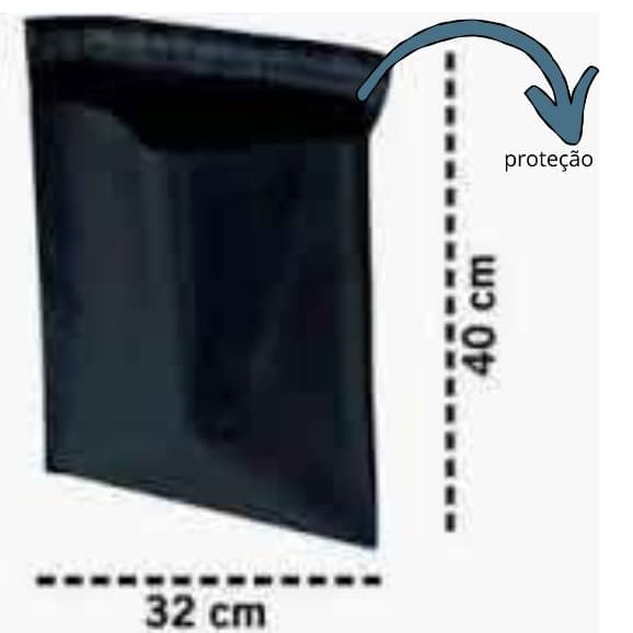 300 Envelope de Segurança Cinza  32 x40 cm para E-commerce ,correios