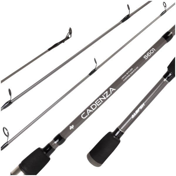 Vara Pesca Albatro Cadenza 1,80m 8-17lbs Rápida 2Partes P/Molinete