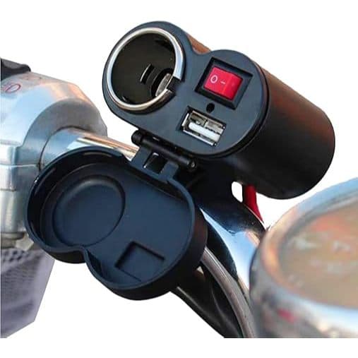 Carregador De Celular Usb Turbo Para Motos