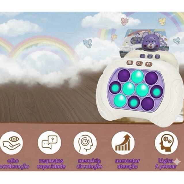 Fast Push Game - Brinquedo de Corrida Anti-Stress