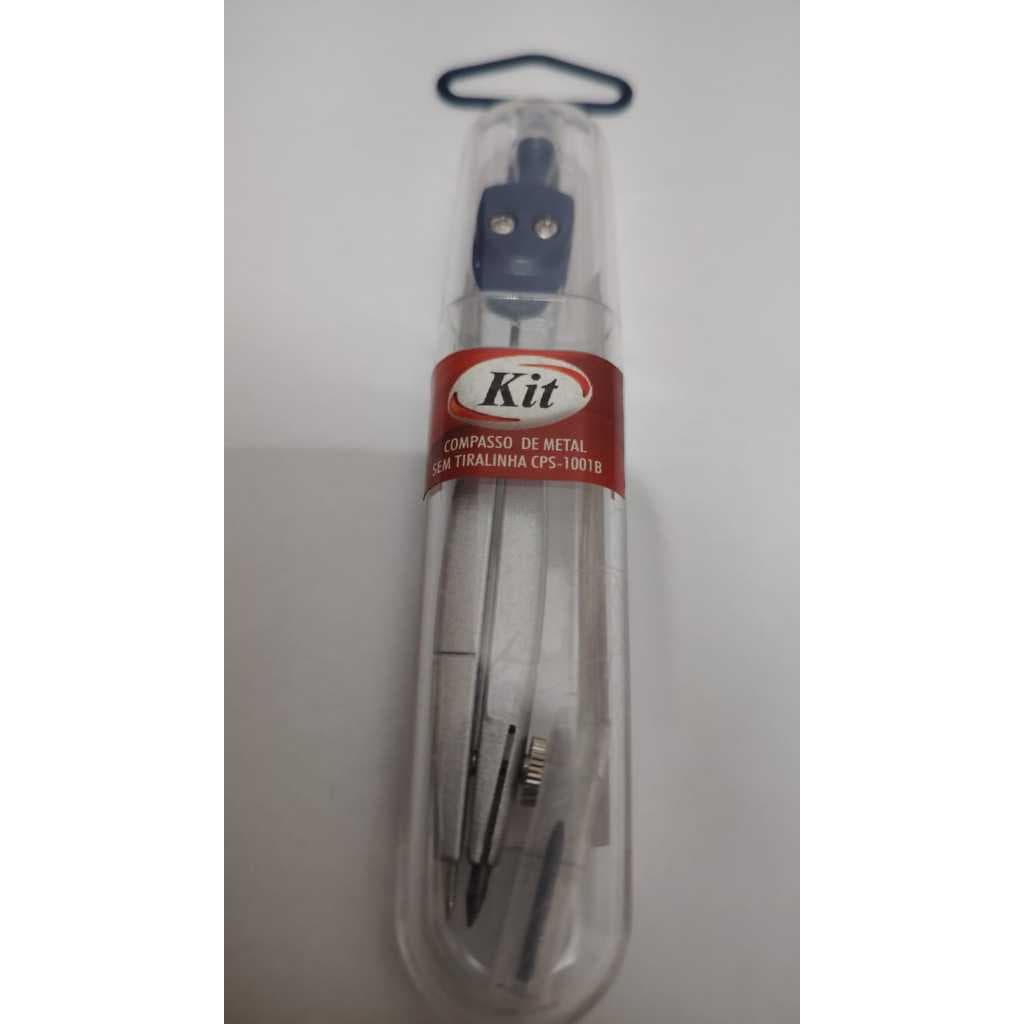 Compasso Sem Tira-linha Kit Cps1001b