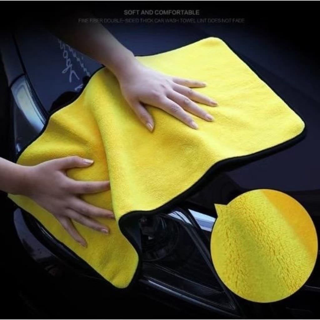 Pano Microfibra Para Lavar Carro Limpeza Automotiva