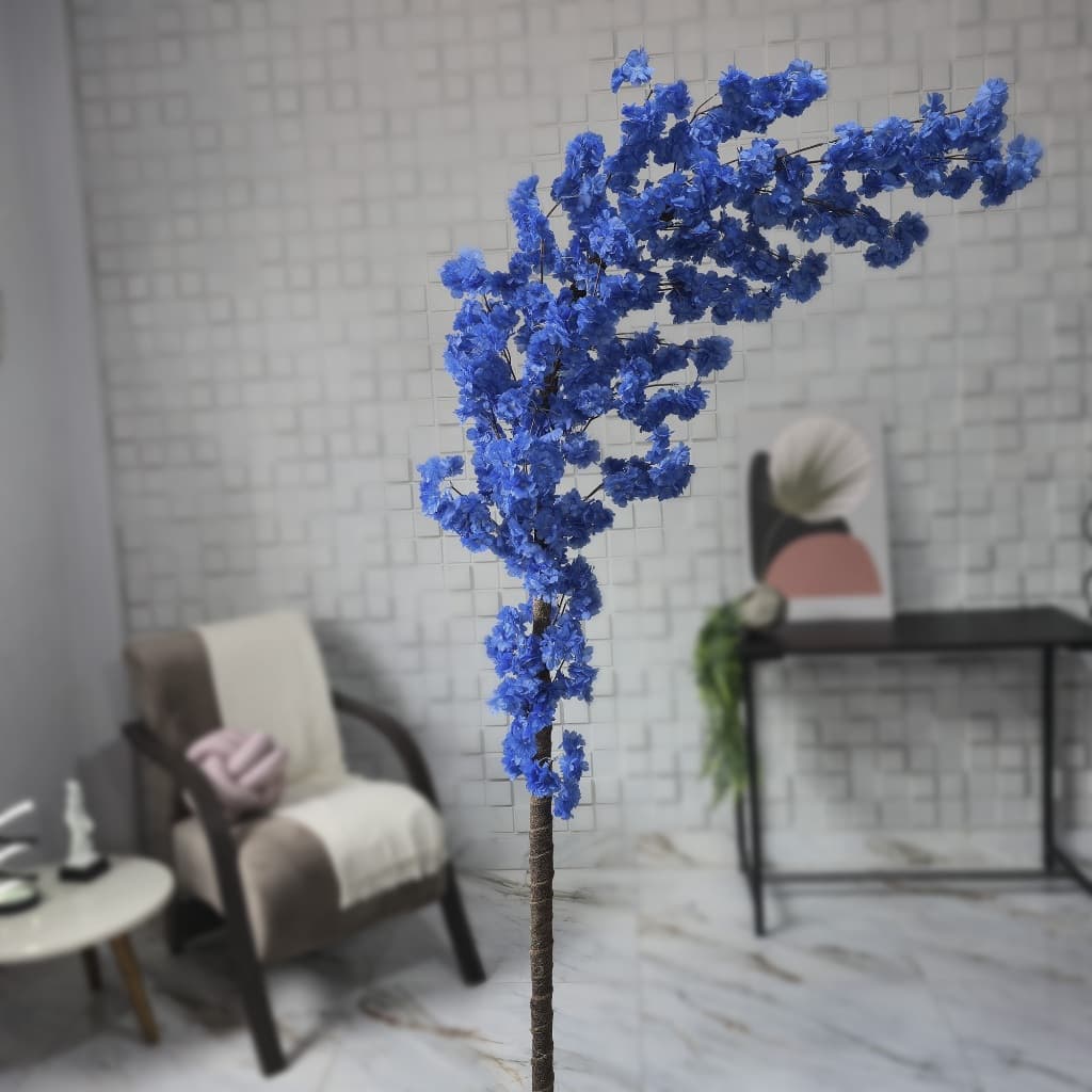 Planta Artificial Cerejeira Japonesa Curvada Grande 110cm a 180cm Sem Vaso