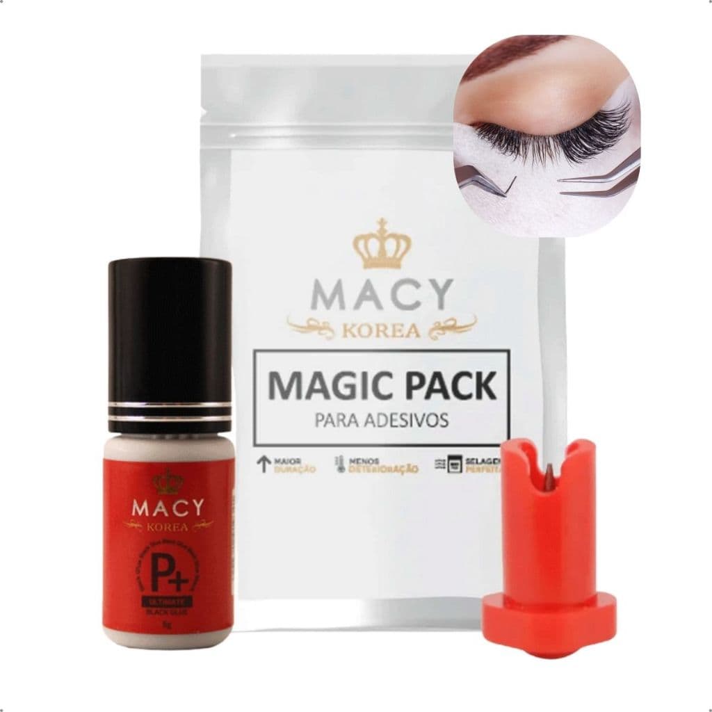Cola Para Extensão De Cilios P 5ml Macy Alta Umidade Secagem Rapida Com Registro Anvisa Volume Russo Cor Preto