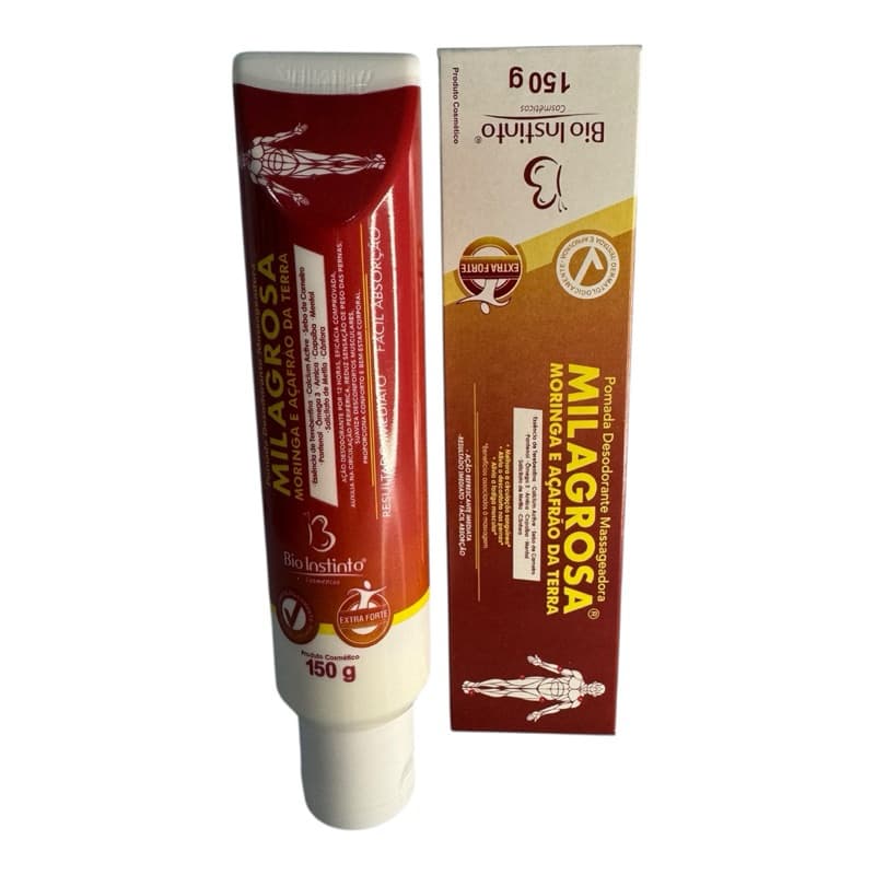 kit 3 Pomada Massageadora Milagrosa 150g Bio Instinto