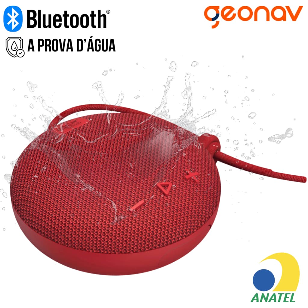 Caixa De Som Bluetooh Portátil A Prova D'Agua Caixinha Original Potente Para Viagem Festas
