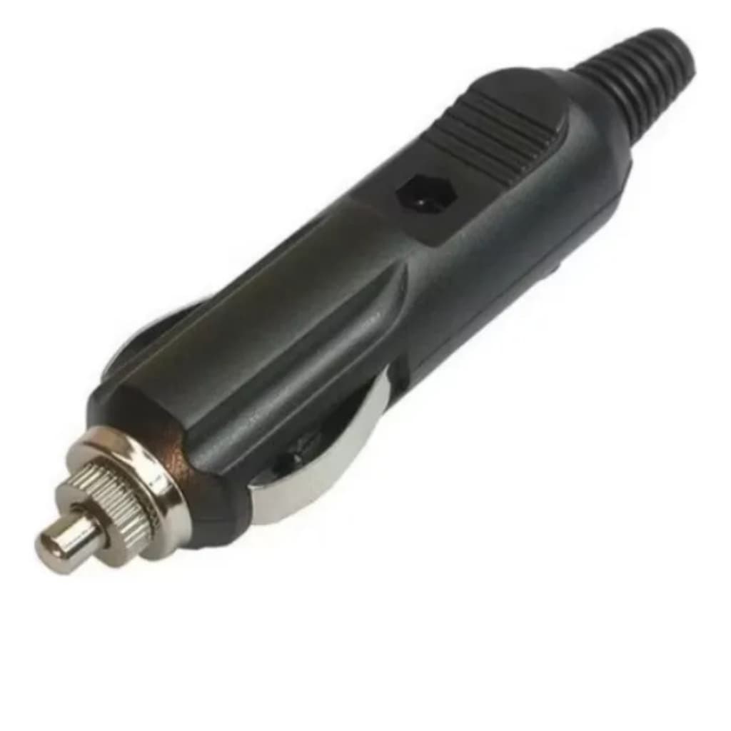 Plug Tomada 12v Macho Acendedor De Cigarro C/ Fuível