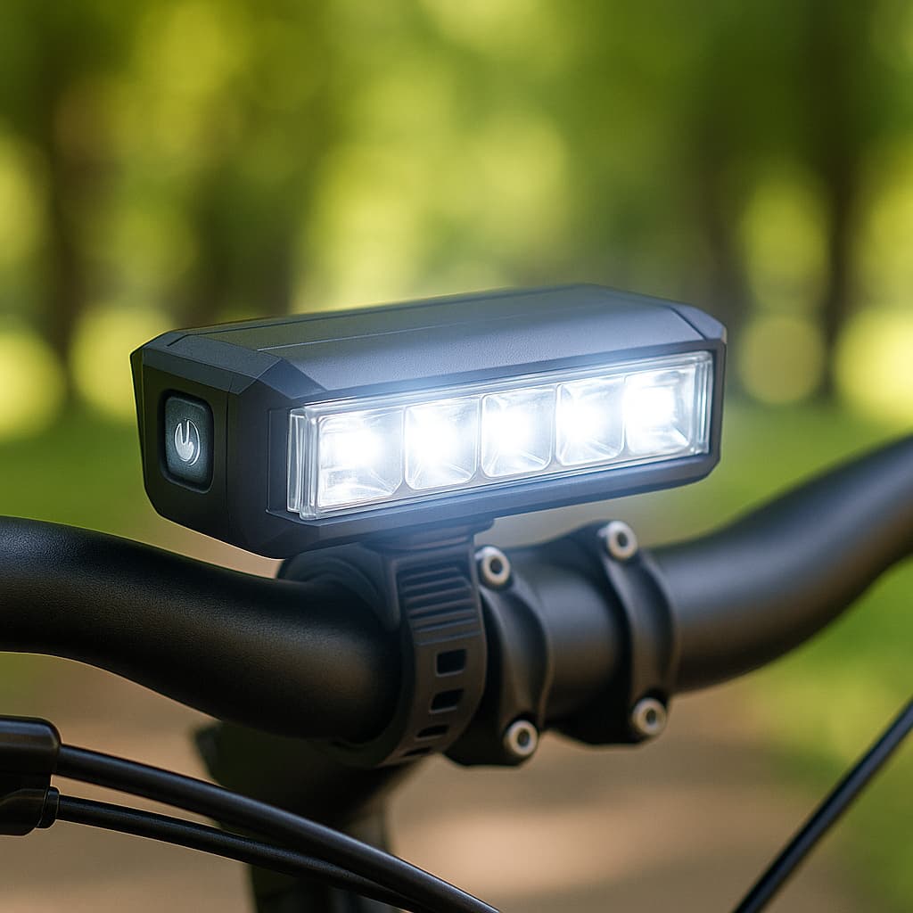 Kit 1, 2, 3 ou 4 Farol Para Bike Ciclismo Com 3 LED TG3 Recarregável Uso Noturno Iluminação