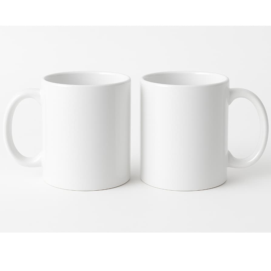 Caneca de Porcelana kit com 2