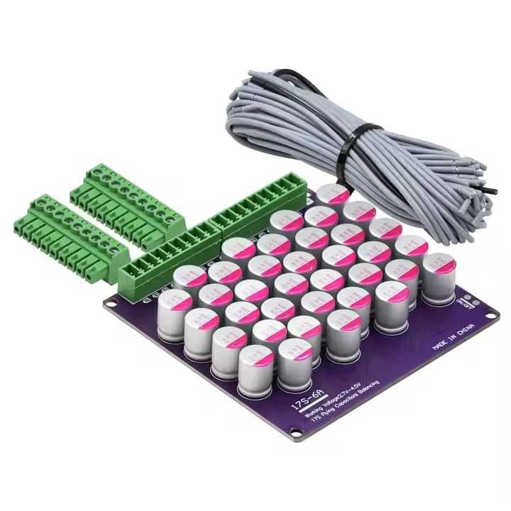 Balanceador equalização balanceamento 16S 48V LiFePO4, Lithium Bateria Ativa